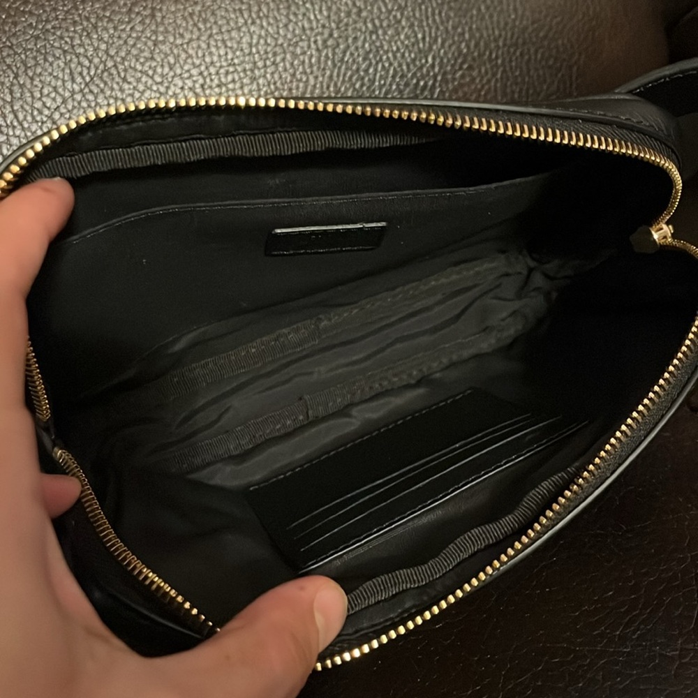 Versace unisex baroque barocco Greca logo leather chest waist belt bag NEW - Picture 11 of 11